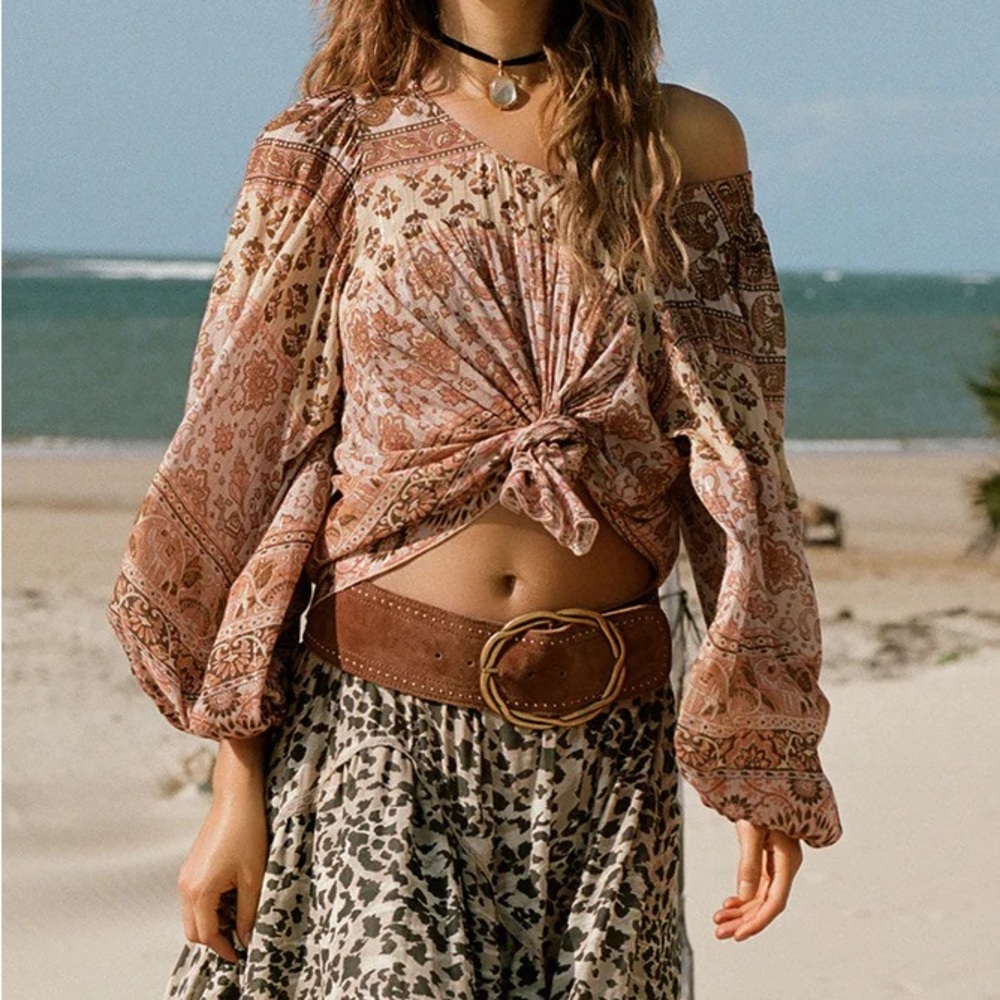 Spell & The Gypsy LOVERS BEACH BLOUSE